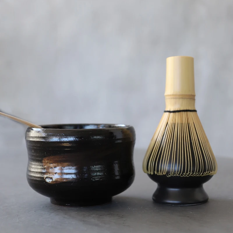 LUWU traditional matcha sets natural bamboo matcha whisk ceremic matcha bowl whisk holder japanese tea sets
LUWU traditional matcha sets natural bamboo matcha whisk ceremic matcha bowl whisk holder japanese tea sets