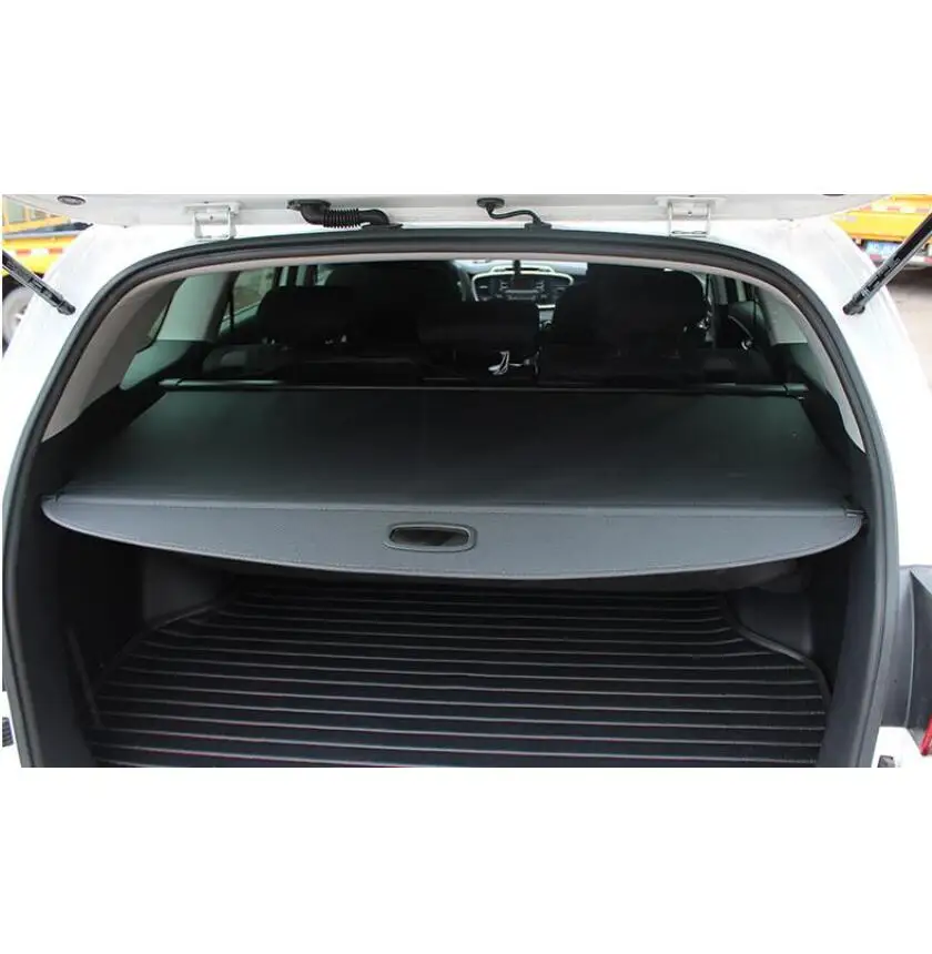 Rear Trunk Cargo Cover Security Shield For KIA SORENTO L 2015 2016 2017 High Qualit Auto Accessories Black Beige 
Rear Trunk Cargo Cover Security Shield For KIA SORENTO L 2015 2016 2017 High Qualit Auto Accessories Black Beige