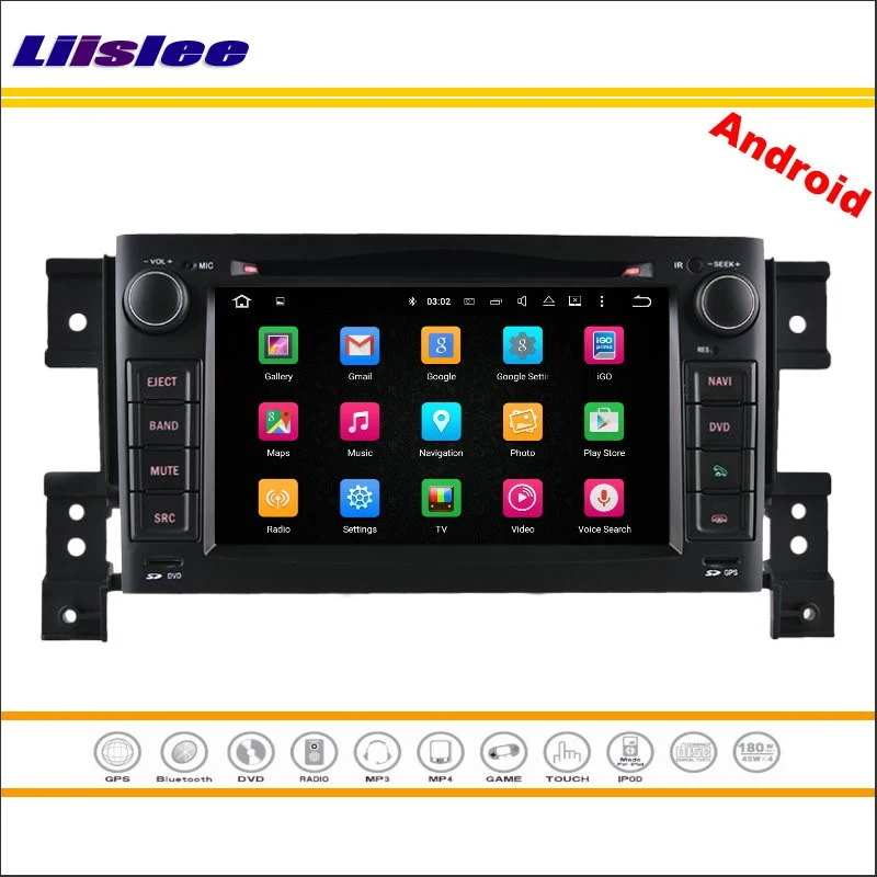 For Suzuki Geand Vitara Car Android Multimedia DVD Player GPS Navigation DSP Stereo Radio Video Audio Head Unit 2din System
For Suzuki Geand Vitara Car Android Multimedia DVD Player GPS Navigation DSP Stereo Radio Video Audio Head Unit 2din System
