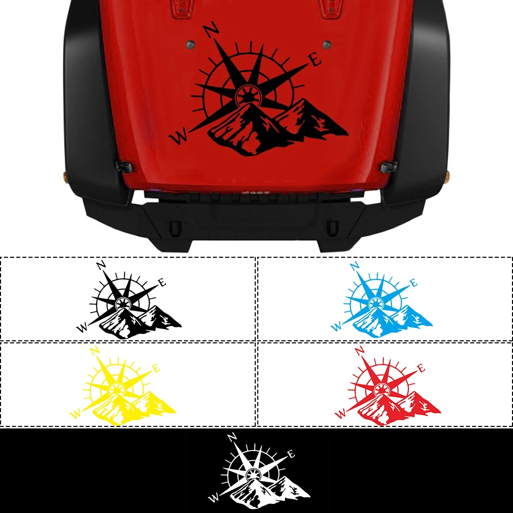 Car Body Sticker Engine Hood Mountain Compass Self-Adhesive Vinyl Graphics Decals Waterproof General DIY Car Stickers
Car Body Sticker Engine Hood Mountain Compass Self-Adhesive Vinyl Graphics Decals Waterproof General DIY Car Stickers