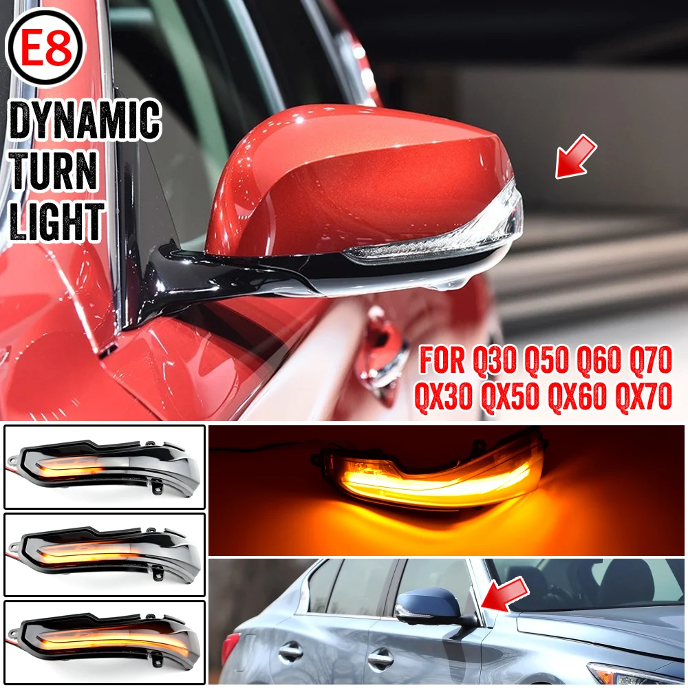 Dynamic Turn Signal LED Side Mirror Indicator Blinker Sequential Light For Infiniti Q30 Q50 Q60 Q70 QX30 QX50 QX60 QX70
Dynamic Turn Signal LED Side Mirror Indicator Blinker Sequential Light For Infiniti Q30 Q50 Q60 Q70 QX30 QX50 QX60 QX70