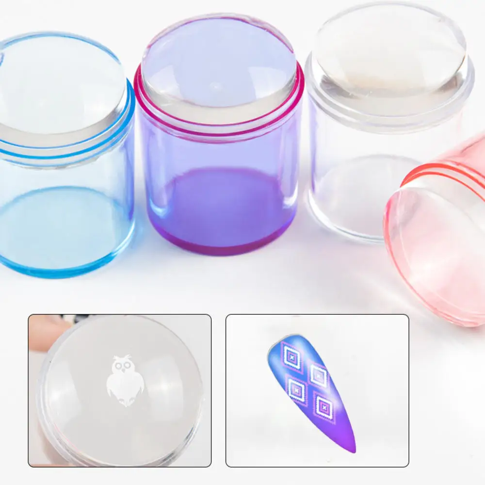 Nail Stamper Kit with Scraper Jelly Soft Silicone Nail Print Stamper Image Plate Manicure Tools DIY Polish Stamping Tools
Nail Stamper Kit with Scraper Jelly Soft Silicone Nail Print Stamper Image Plate Manicure Tools DIY Polish Stamping Tools