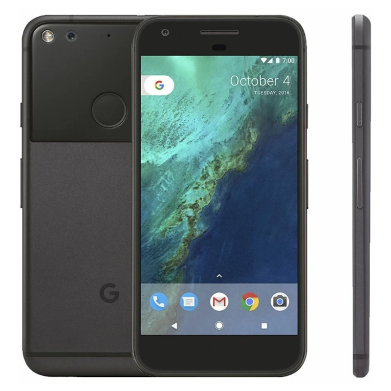 Оригинальный разблокированный сотовый телефон Google Pixel XL экран 5 дюйма