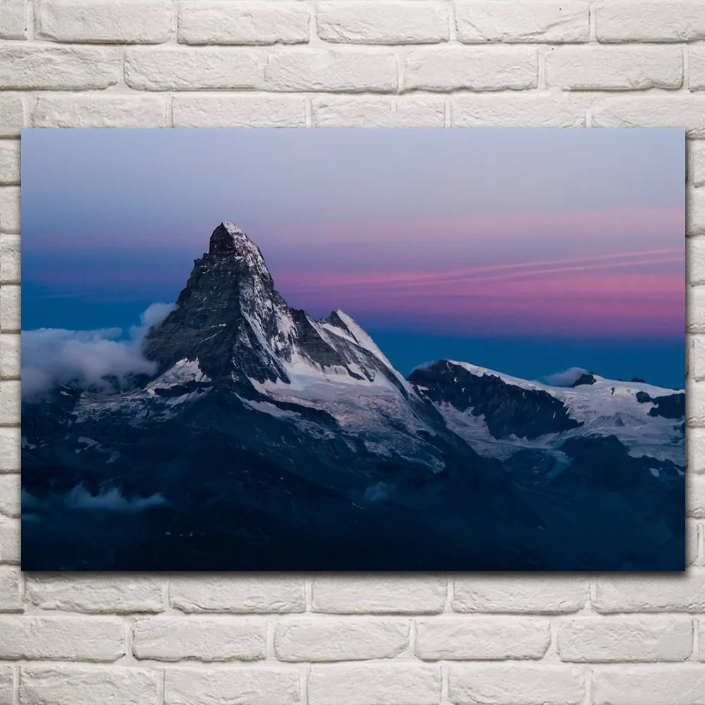 Beautiful sunrise snow mountains purple cloud sky nature fabric posters on wall picture home art living room decoration KQ244
Beautiful sunrise snow mountains purple cloud sky nature fabric posters on wall picture home art living room decoration KQ244