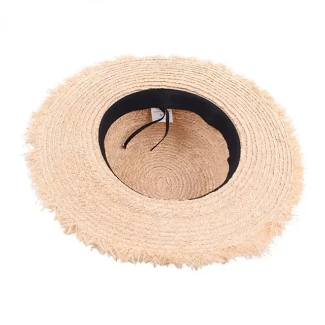 The new summer sun hat bow tie Lafia hat sunshade hat temperament flat bottom straw hat female seaside beach vacation leisure su
The new summer sun hat bow tie Lafia hat sunshade hat temperament flat bottom straw hat female seaside beach vacation leisure su