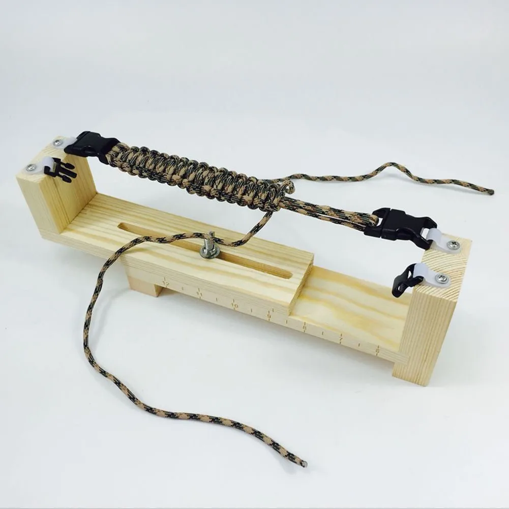 Paracords Jig Bracelet Maker DIY Parachute Cord Wristband Makers DIY Craft Tools Umbrella Rope Bracelet Braided Wooden Frame
Paracords Jig Bracelet Maker DIY Parachute Cord Wristband Makers DIY Craft Tools Umbrella Rope Bracelet Braided Wooden Frame