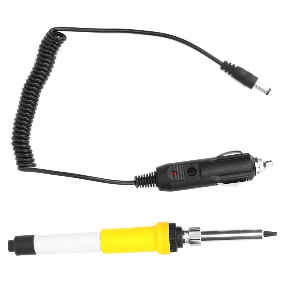 12V / 60w Car Battery Low Voltage Electrical Soldering Iron Head Clip Portable Welding Rework Repair Tools 
12V / 60w Car Battery Low Voltage Electrical Soldering Iron Head Clip Portable Welding Rework Repair Tools