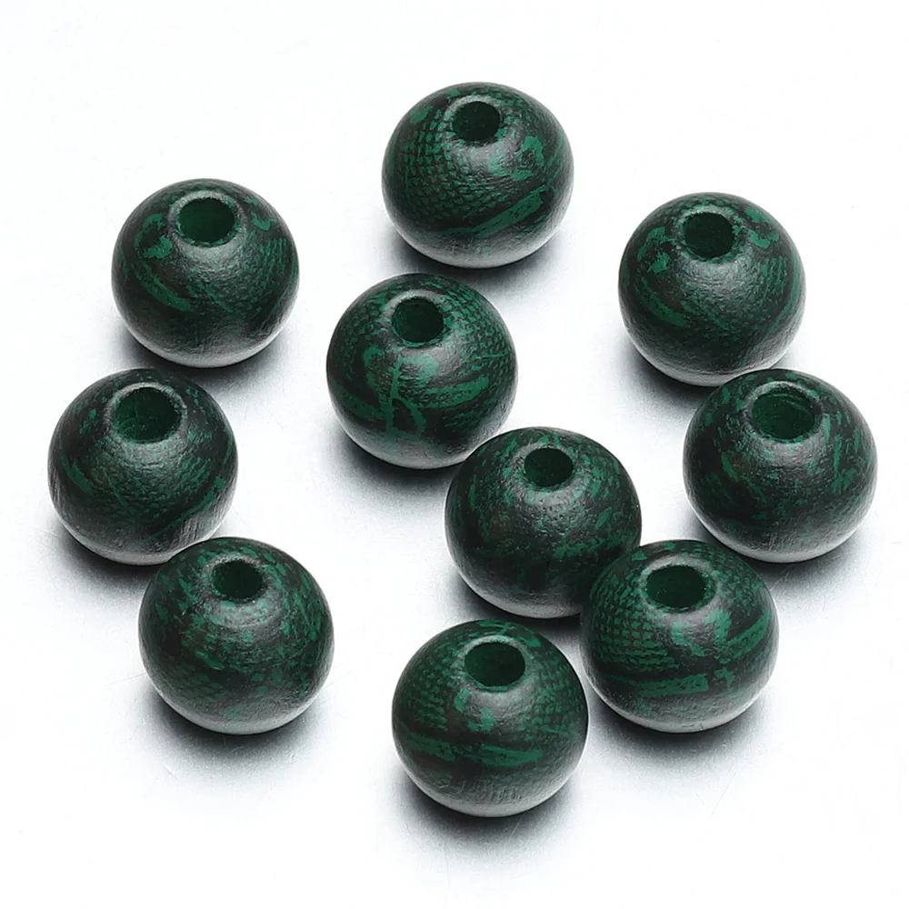 20pcs Colorful 10mm Natural Wood Round Beads Printed Pattern Wooden Spacer Loose Handmade Beads for Jewelry Making Accessories 
20pcs Colorful 10mm Natural Wood Round Beads Printed Pattern Wooden Spacer Loose Handmade Beads for Jewelry Making Accessories
