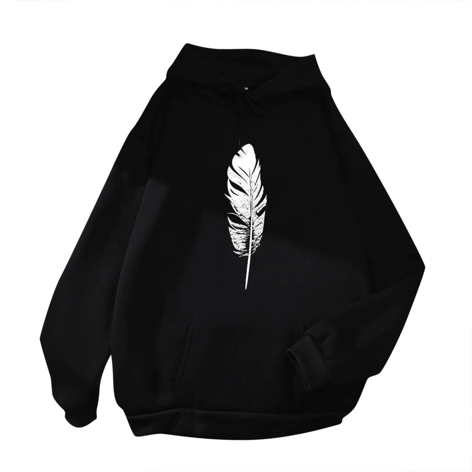 Hot Women's Casual Printed Top Long Sleeve Loose Hooded Sweatshirt Top With Pocket Daily Simple High Quality Sweatshirt Sudadera
Hot Women's Casual Printed Top Long Sleeve Loose Hooded Sweatshirt Top With Pocket Daily Simple High Quality Sweatshirt Sudadera