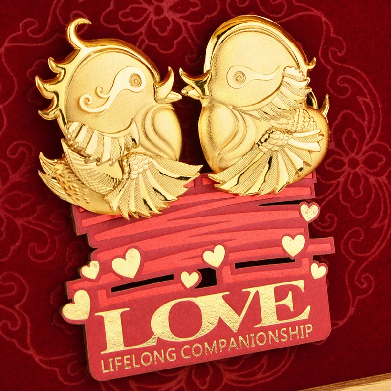 Love Birds pictures Valentine's Day gifts Lovely bird Gold foil Handicrafts Wall pictures Desktop Crafts With Frame Home Decor
Love Birds pictures Valentine's Day gifts Lovely bird Gold foil Handicrafts Wall pictures Desktop Crafts With Frame Home Decor