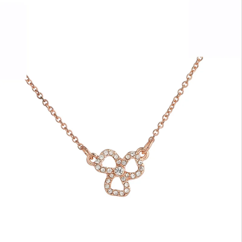 Korean Necklace Simple Forest All-match Hollow Three-petal Spicy Clavicle Chain Women's Holiday Gift Party Jewelry Wholesale
Korean Necklace Simple Forest All-match Hollow Three-petal Spicy Clavicle Chain Women's Holiday Gift Party Jewelry Wholesale