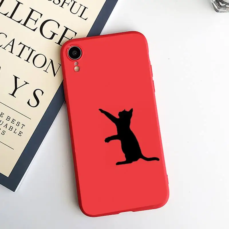 Black cat cute animal aesthetics Phone Case Candy Color for iPhone 6 7 8 11 12 s mini pro X XS XR MAX Plus
Black cat cute animal aesthetics Phone Case Candy Color for iPhone 6 7 8 11 12 s mini pro X XS XR MAX Plus