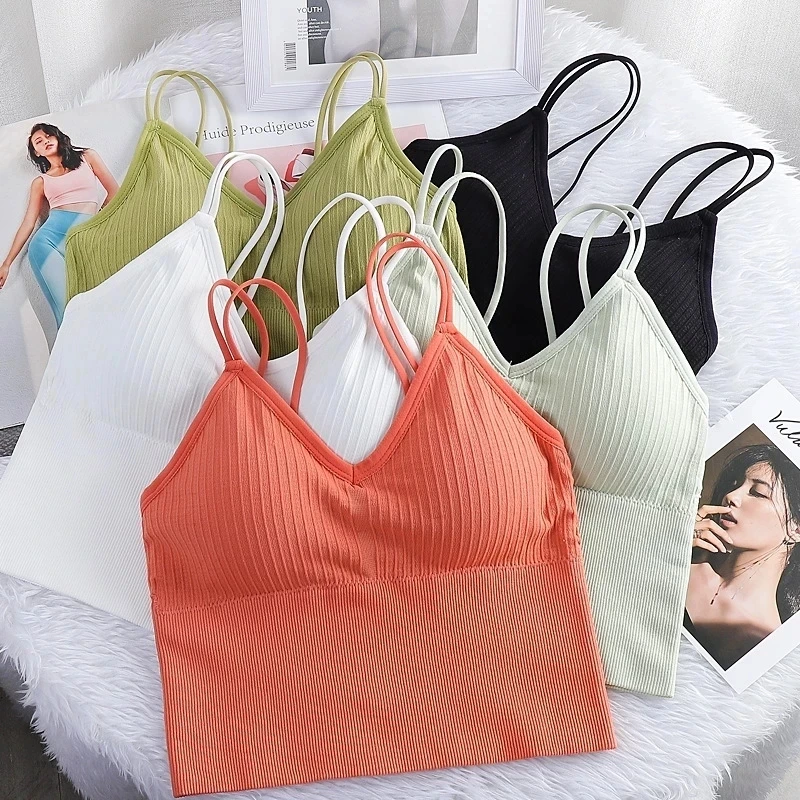 Women Sexy Crop Tops Bra Tube Top Female Streetwear Sleeveless Seamless Bra Crop Camis Top Tee Bandeau Top Basic Tank Bra
Women Sexy Crop Tops Bra Tube Top Female Streetwear Sleeveless Seamless Bra Crop Camis Top Tee Bandeau Top Basic Tank Bra