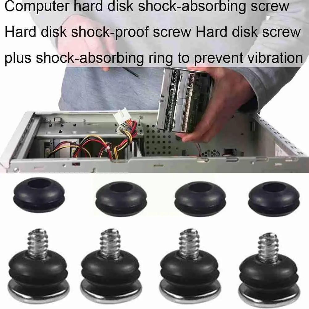 4Pcs/Set Computer Case Hard Disk Shockproof Screws 2.5-inch Computer Absorption Screws Shock Shock Accessories HDD Absorpti Z1J2
4Pcs/Set Computer Case Hard Disk Shockproof Screws 2.5-inch Computer Absorption Screws Shock Shock Accessories HDD Absorpti Z1J2