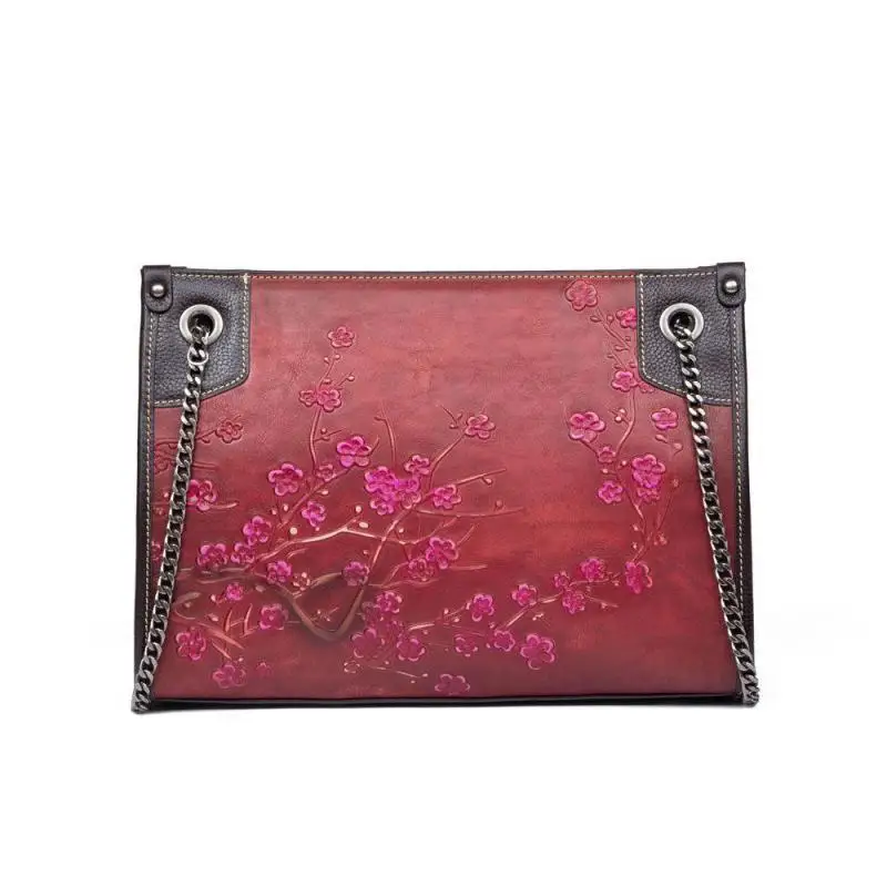 Retro Embossed Genuine Leather Women Bag 2021 New Handmade Nature Soft Cowhide Versatile Shoulder & Crossbody Bags
Retro Embossed Genuine Leather Women Bag 2021 New Handmade Nature Soft Cowhide Versatile Shoulder & Crossbody Bags