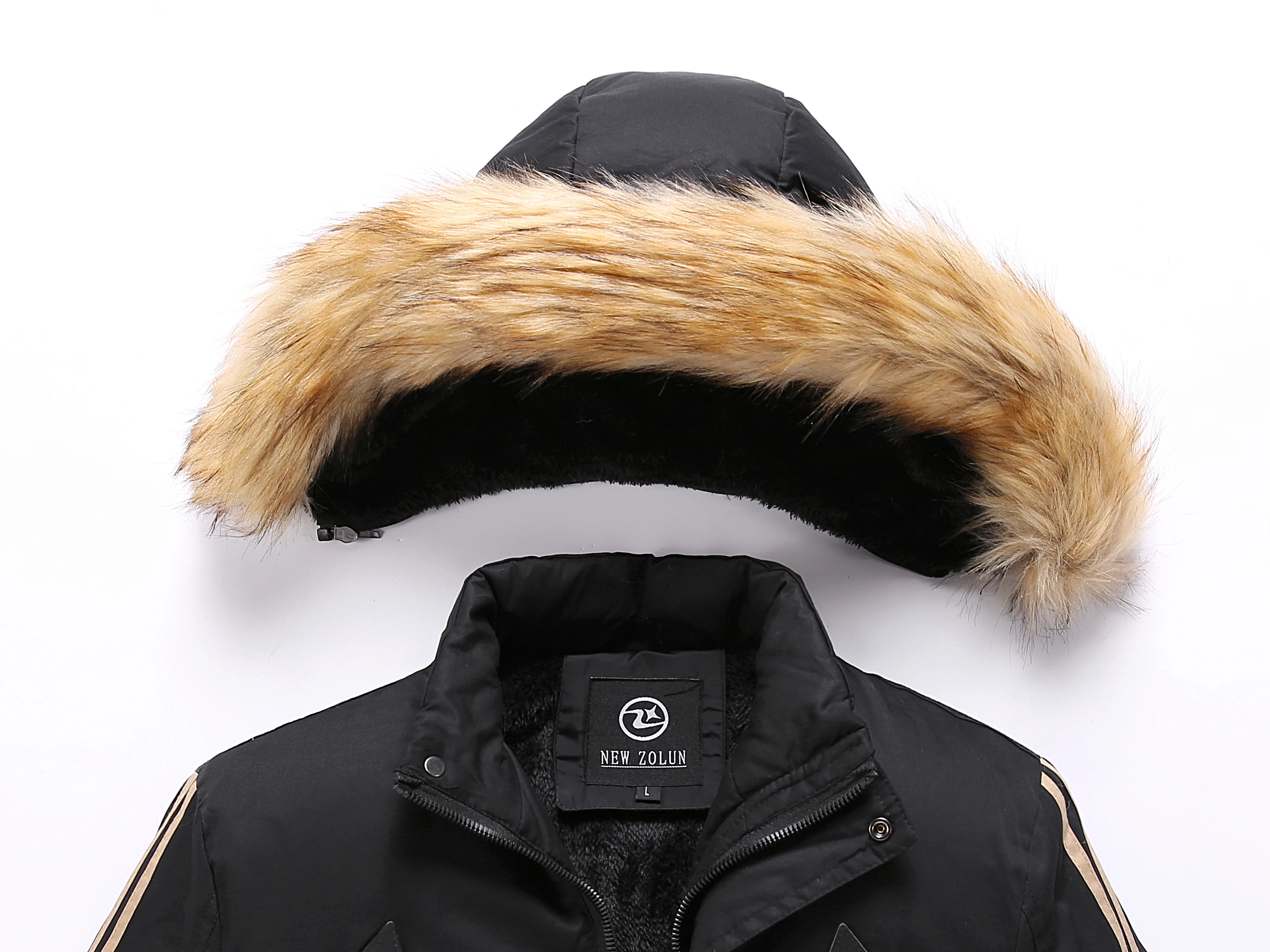 Hat Detachable Parka Men Fur Jackets Winter Warm Thick Pilot Coat Men's Hooded Overcoat Windproof Cotton Outwear Male Plus Size 
Hat Detachable Parka Men Fur Jackets Winter Warm Thick Pilot Coat Men's Hooded Overcoat Windproof Cotton Outwear Male Plus Size