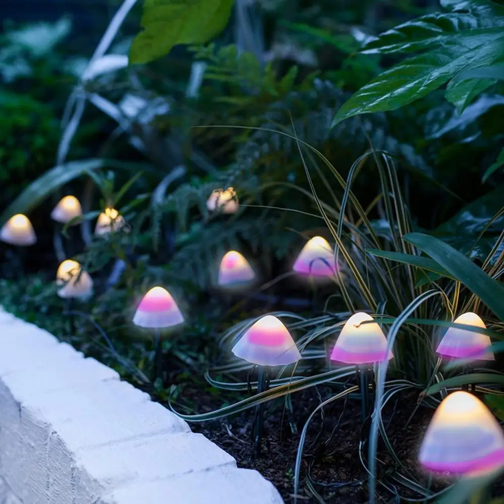 LED Solar Light Mushroom Shaped String Lights Lawn Decorative Warn Lights Outdoor Garden Waterproof Landscape Lamp
LED Solar Light Mushroom Shaped String Lights Lawn Decorative Warn Lights Outdoor Garden Waterproof Landscape Lamp