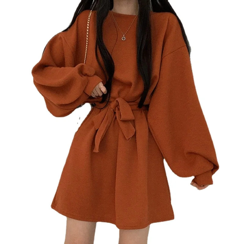 Autumn clothes 2021 new women's French design high sense fashion aging foreign style loose dress
Autumn clothes 2021 new women's French design high sense fashion aging foreign style loose dress