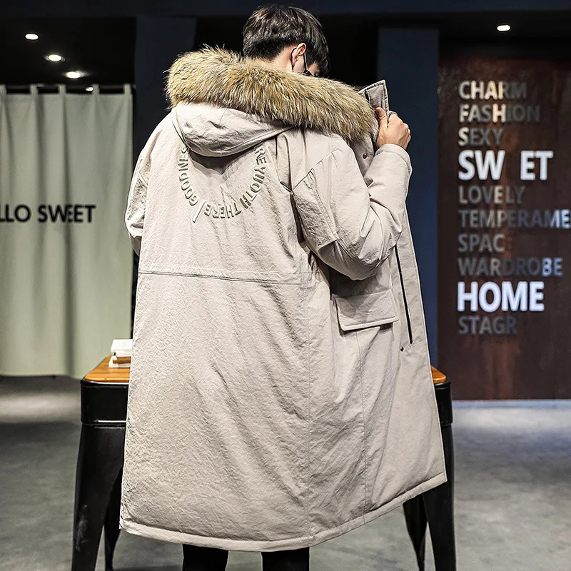 the 2020 new south Korean more heavy hair get goose down coats male han edition men's long winter coat
the 2020 new south Korean more heavy hair get goose down coats male han edition men's long winter coat