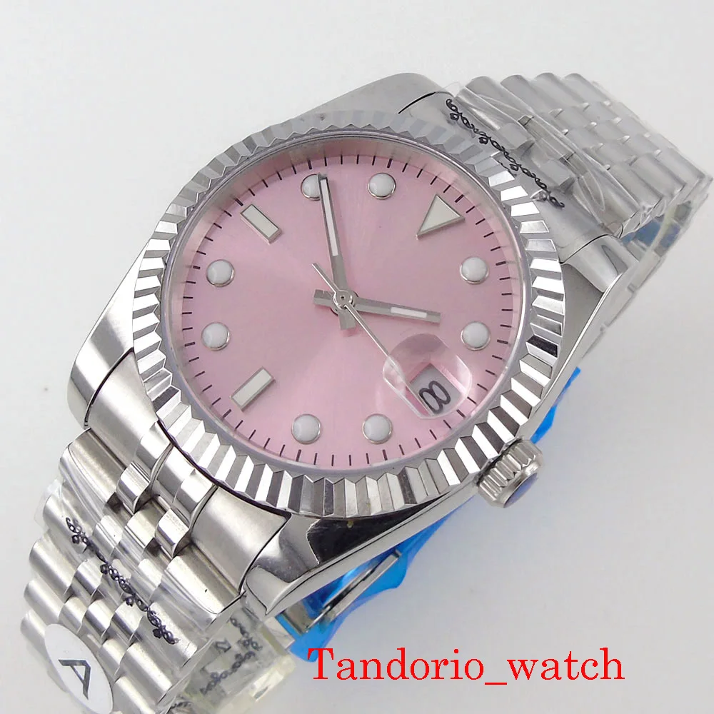 Мужские часы 21 Jewels MIYOTA 8215, PT5000, 36 мм, мужские часы Move t с сапфировым кристаллом и черным циферблатом, браслет-устрица, стекло, розовые светящие...
Мужские часы 21 Jewels MIYOTA 8215, PT5000, 36 мм, мужские часы Move t с сапфировым кристаллом и черным циферблатом, браслет-устрица, стекло, розовые светящие...