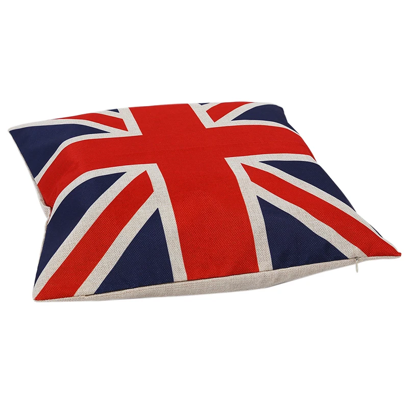 Чехол в британском винтажном стиле с флагом Союза Джека наволочка-подушка | Дом и
