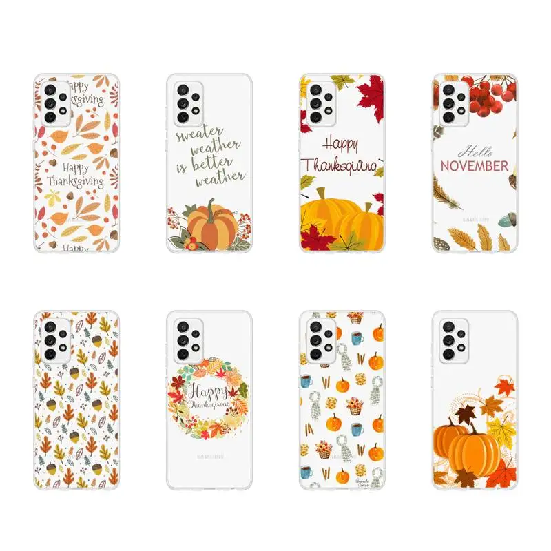 Pumpkin happy fall lovely season Phone Case Transparent For Samsung Galaxy A S Note 9 10 51 50 71 70 80 20 21 30s ultra plus
Pumpkin happy fall lovely season Phone Case Transparent For Samsung Galaxy A S Note 9 10 51 50 71 70 80 20 21 30s ultra plus