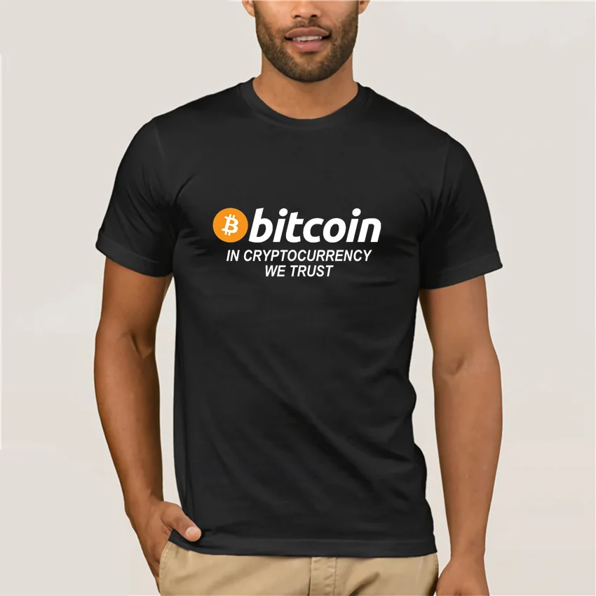 Футболка с надписью «We Trust» (Биткойн в криптовалютах), повседневные мужские хлопковые топы с коротким рукавом, футболки, свободная одежда, по...
Футболка с надписью «We Trust» (Биткойн в криптовалютах), повседневные мужские хлопковые топы с коротким рукавом, футболки, свободная одежда, по...
