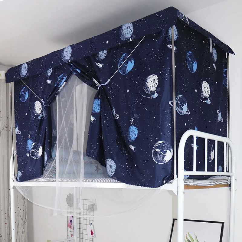 Student dormitory Blackout cloth mosquito net bed curtain integrated upper shop lower men's female bedroom dual-use curtains
Student dormitory Blackout cloth mosquito net bed curtain integrated upper shop lower men's female bedroom dual-use curtains