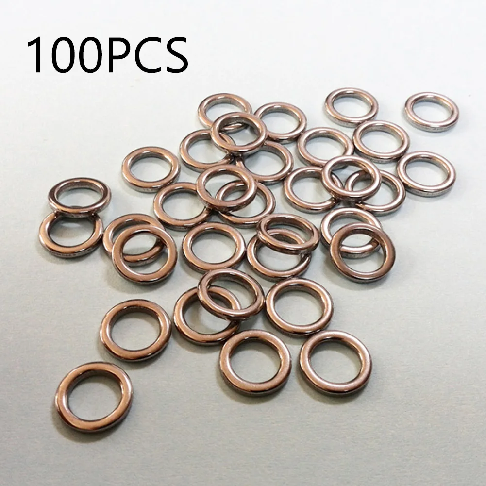 100pcs Anti-Glare TIPPET RINGS Multiple Size Fly Fishing Leader Tippet Rings Finding Making Accessories Wholesale Supplies
100pcs Anti-Glare TIPPET RINGS Multiple Size Fly Fishing Leader Tippet Rings Finding Making Accessories Wholesale Supplies