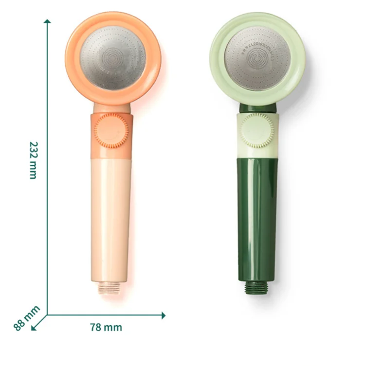 Bathroom Rotating Shower Head Adjustable Water Saving Shower Head with Water Control Button 4 Modes
Bathroom Rotating Shower Head Adjustable Water Saving Shower Head with Water Control Button 4 Modes