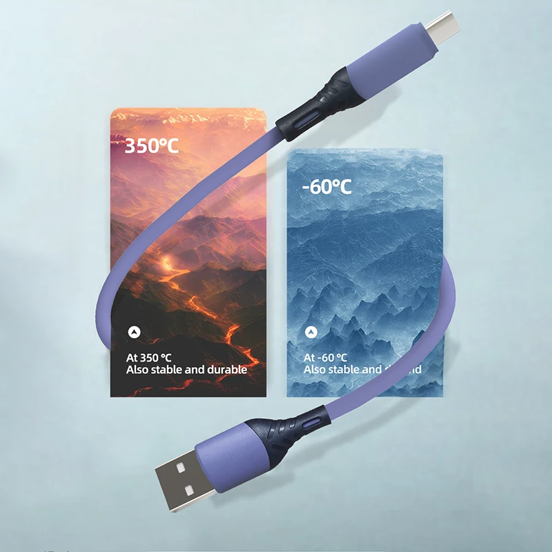 5A Liquid Silicone USB Type C Cable For Samsung S10 QC3.0 Fast Charging Type-C Cable For Huawei POCO x3 USB-C Charger Wire
5A Liquid Silicone USB Type C Cable For Samsung S10 QC3.0 Fast Charging Type-C Cable For Huawei POCO x3 USB-C Charger Wire