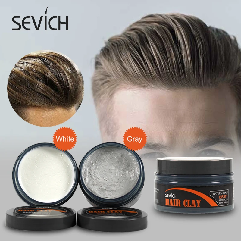 Sevich 100g Grey Color Matte mud Strong Hold Hair clay Fashion Modelling Hair Clay Salon Hair Styling Cream
Sevich 100g Grey Color Matte mud Strong Hold Hair clay Fashion Modelling Hair Clay Salon Hair Styling Cream