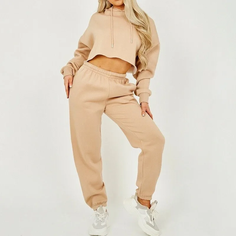 Two Piece Set Tracksuit Women Top Pant Suits Hoodie Pullover Solid Ensemble Femme Suit Sets Sportwear Fashion Outfits Tracksuit
Two Piece Set Tracksuit Women Top Pant Suits Hoodie Pullover Solid Ensemble Femme Suit Sets Sportwear Fashion Outfits Tracksuit