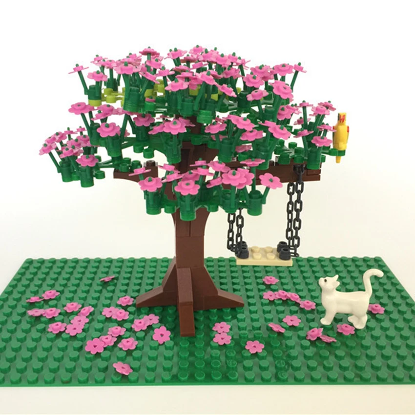 Детский набор дерево сакуры качели аксессуары для игрушек Дерево желаний
