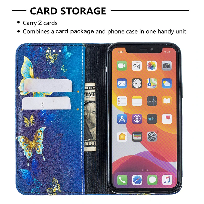 Painted Leather Case Wallet Case For iPhone 7 8 Plus 11 12 Pro Max 12 Mini X XR XS Max SE2020 Color Print Pattern Stand Case
Painted Leather Case Wallet Case For iPhone 7 8 Plus 11 12 Pro Max 12 Mini X XR XS Max SE2020 Color Print Pattern Stand Case