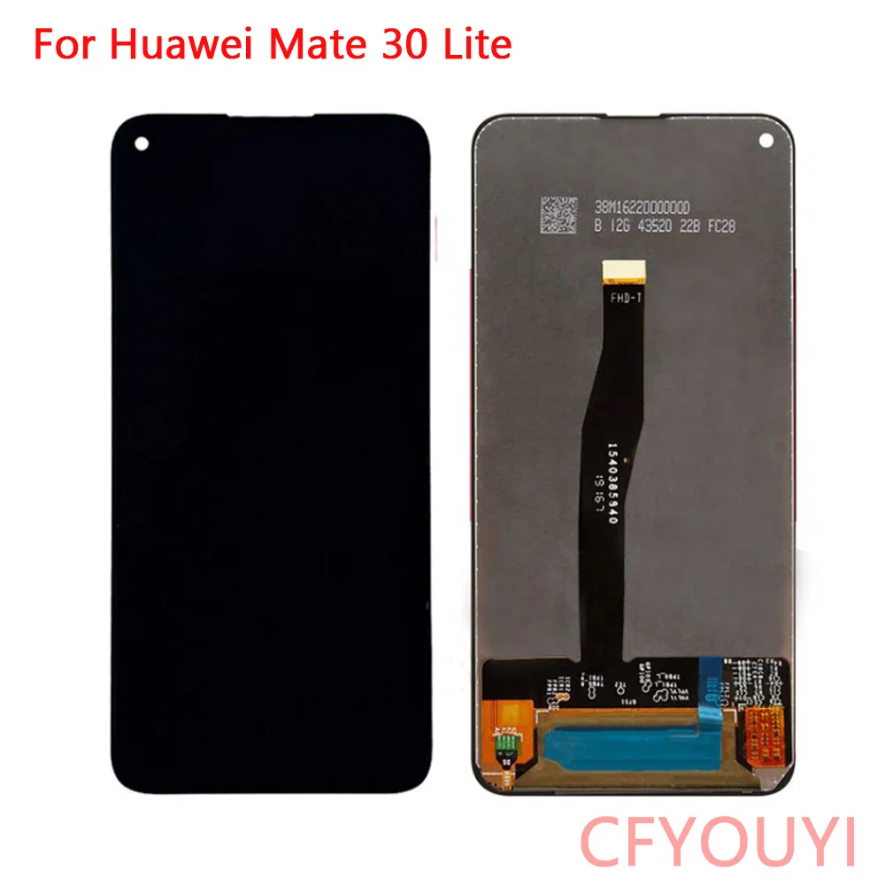 Новый ЖК-экран и дигитайзер в сборе, запасная часть для Huawei Mate 30 Lite SPL-AL00 
Новый ЖК-экран и дигитайзер в сборе, запасная часть для Huawei Mate 30 Lite SPL-AL00
