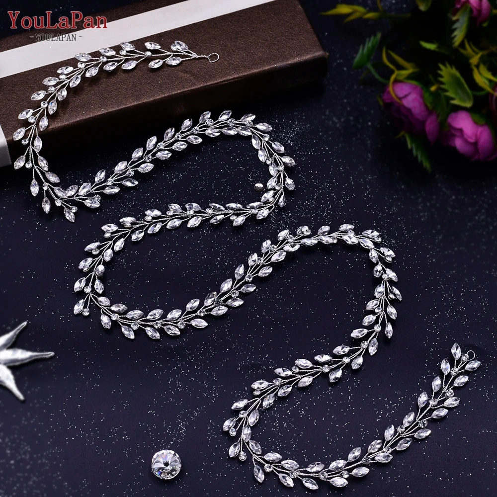 YouLaPan HP394 Rhinestone Wedding Headband Bridal Hair Piece Women Silver Color Tiara Handmade Hair Vine Long Hair Decoration 
YouLaPan HP394 Rhinestone Wedding Headband Bridal Hair Piece Women Silver Color Tiara Handmade Hair Vine Long Hair Decoration