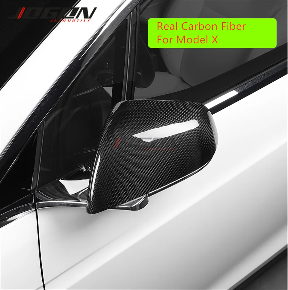 Matte & Glossy Real Carbon Fiber Car Side Wing Rearview Mirror Cover Add On For Tesla Model X 2016 - 2019 Car Accessories
Matte & Glossy Real Carbon Fiber Car Side Wing Rearview Mirror Cover Add On For Tesla Model X 2016 - 2019 Car Accessories