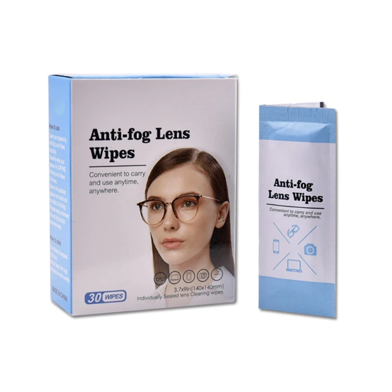 87HC 30 Pcs Premoistened Lens Wipes Anti-Static Anti-Fog Quick-Dry Scratch-Free Antifog Lens Wipes Eyeglasses Cleaning Wipes
87HC 30 Pcs Premoistened Lens Wipes Anti-Static Anti-Fog Quick-Dry Scratch-Free Antifog Lens Wipes Eyeglasses Cleaning Wipes