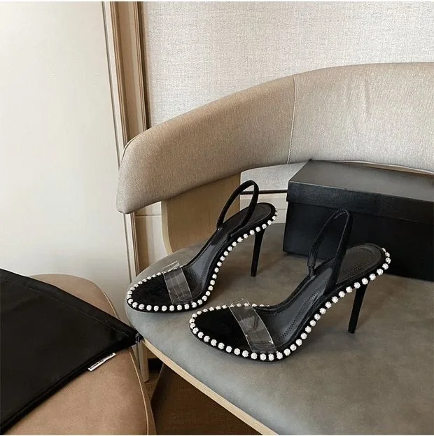 The new word with rhinestone sandals open toe fairy style stiletto sexy transparent princess high heels women
The new word with rhinestone sandals open toe fairy style stiletto sexy transparent princess high heels women