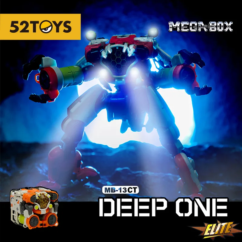 NEW Transformation 52TOYS Deformation Toy Almighty Squad MB13CT Beast Box Series Deep One Elite Mecha Model Toys With Box
NEW Transformation 52TOYS Deformation Toy Almighty Squad MB13CT Beast Box Series Deep One Elite Mecha Model Toys With Box
