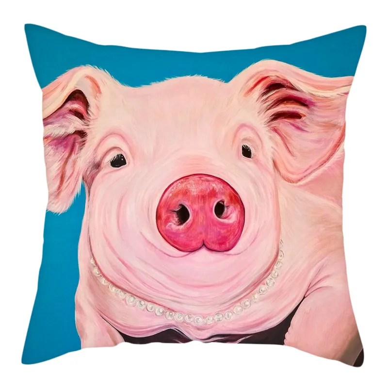 Fuwatacchi Funny Pig Cushion Cover Angel Wings Pillow Cover Pillowcovers for Home Sofa Chair Decorative Throw Pillows 45*45cm 
Fuwatacchi Funny Pig Cushion Cover Angel Wings Pillow Cover Pillowcovers for Home Sofa Chair Decorative Throw Pillows 45*45cm