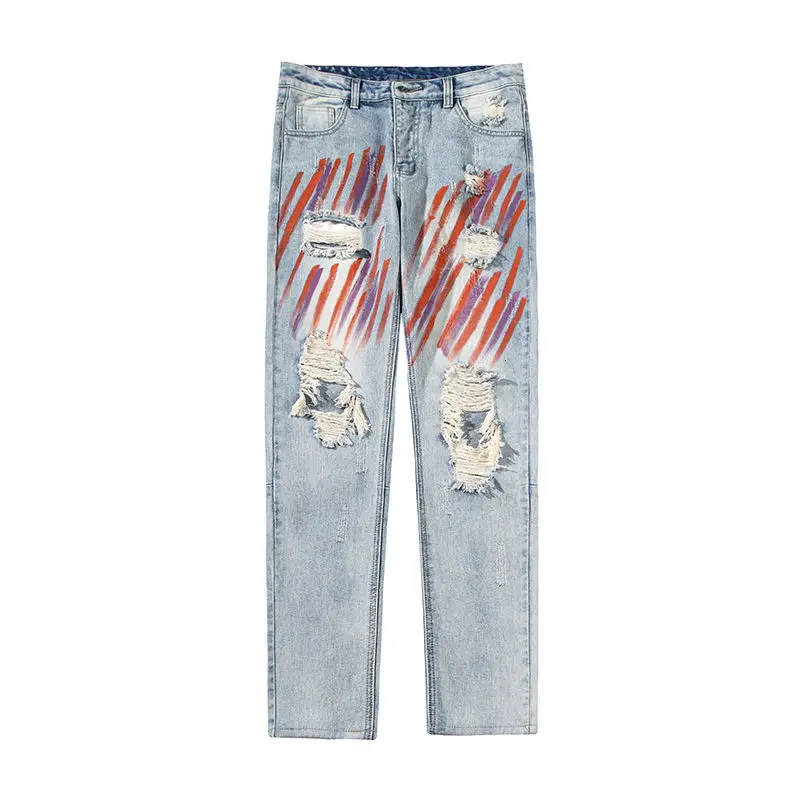 2020 Autumn And Winter New Youth Popular High Street Ripped Wind Self-cultivation Plus Size Jeans Fashion Casual Pants
2020 Autumn And Winter New Youth Popular High Street Ripped Wind Self-cultivation Plus Size Jeans Fashion Casual Pants