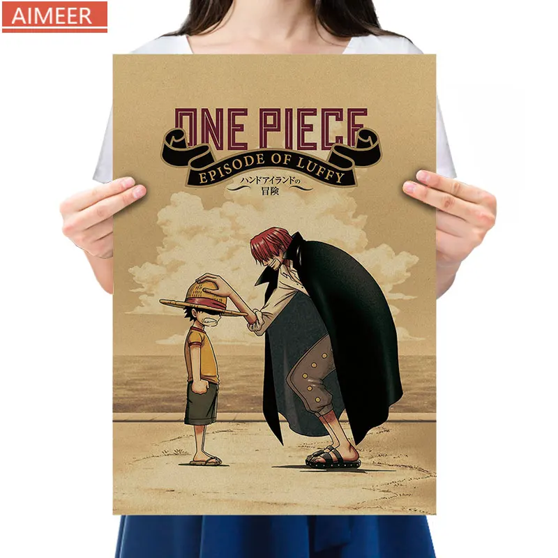 One Piece Style 108/Classic Anime Character Collection Nostalgic Retro Kraft Poster Home Decor Painting Core 51.5x36cm
One Piece Style 108/Classic Anime Character Collection Nostalgic Retro Kraft Poster Home Decor Painting Core 51.5x36cm