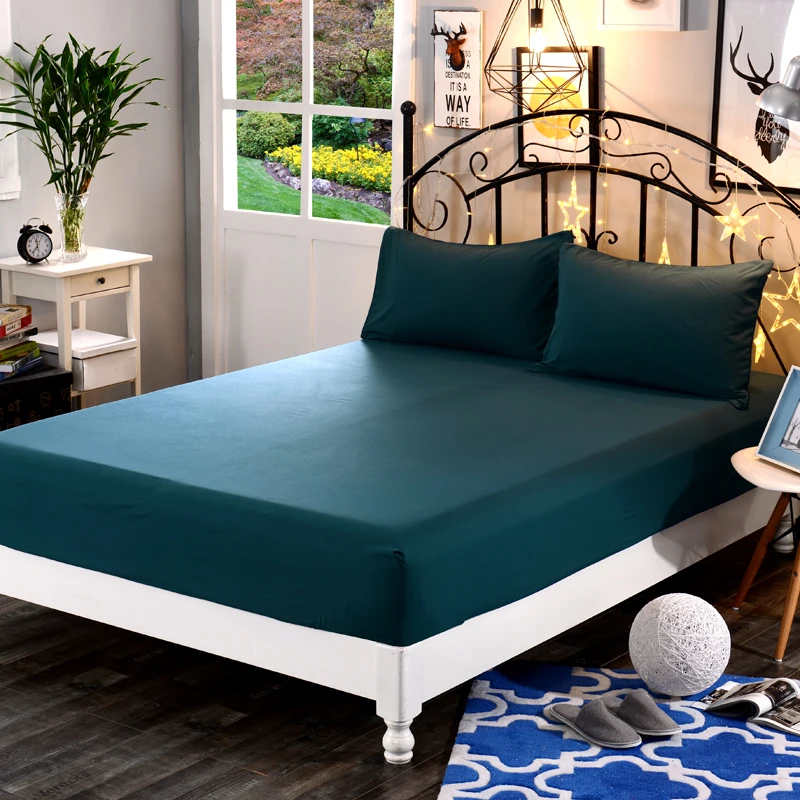 LAGMTA 1pc 100%Polyester Solid Fitted Sheet Mattress Cover Four Corners With Elastic Band Bed Sheet
LAGMTA 1pc 100%Polyester Solid Fitted Sheet Mattress Cover Four Corners With Elastic Band Bed Sheet