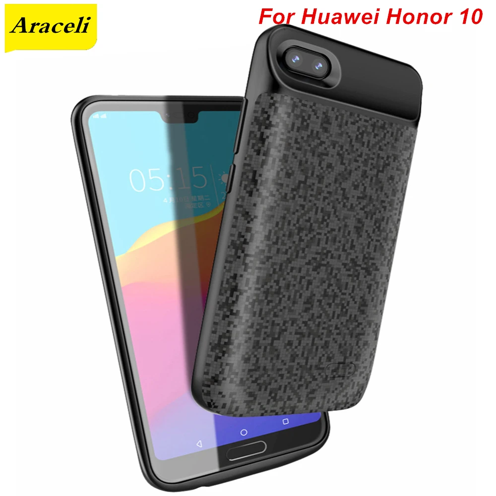 Araceli 5500 мАч для Huawei Honor 10 чехол с зарядным устройством смартфона аккумулятором