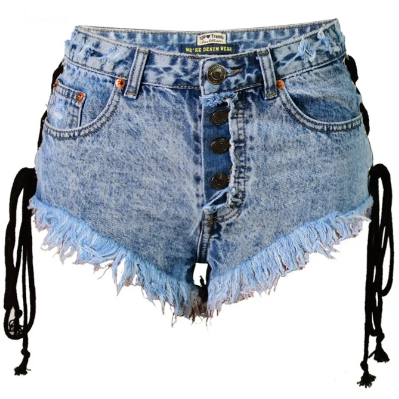 High Waist Bandage Shorts Women Snowflake Europe America Push Up Tassel Short Jeans Femme Button Vintage Ribbons Sexy Denim 2020
High Waist Bandage Shorts Women Snowflake Europe America Push Up Tassel Short Jeans Femme Button Vintage Ribbons Sexy Denim 2020