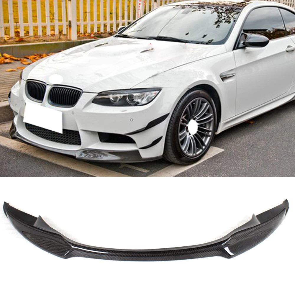 Карбоновый передний спойлер для BMW 3 Series E90 E92 E93 M3 Sedan купе 2008 2013|e93 m3|front lipcar front lip |