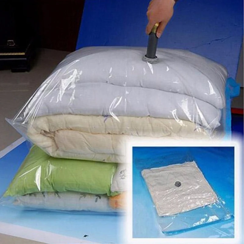 ADMY Vacuum Bag Storage Bag Home Organizer Transparent Border Foldable Clothes Organizer Seal Compressed Travel Saving Space
ADMY Vacuum Bag Storage Bag Home Organizer Transparent Border Foldable Clothes Organizer Seal Compressed Travel Saving Space