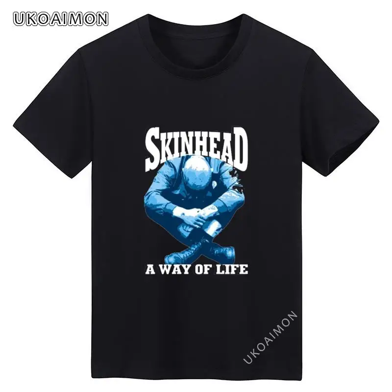 Skinhead A Way Of Life Blue Birthday Gift Men Cotton T-Shirts Regular Slim Fit T Shirts Faddish High Quality T-Shirt Cool
Skinhead A Way Of Life Blue Birthday Gift Men Cotton T-Shirts Regular Slim Fit T Shirts Faddish High Quality T-Shirt Cool